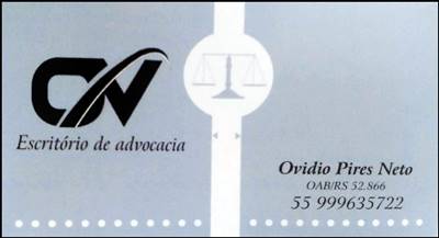 ESCRITÓRIO DE ADVOCACIA - OVIDIO PIRES NETO Itaqui RS